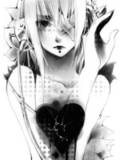 broken black heart